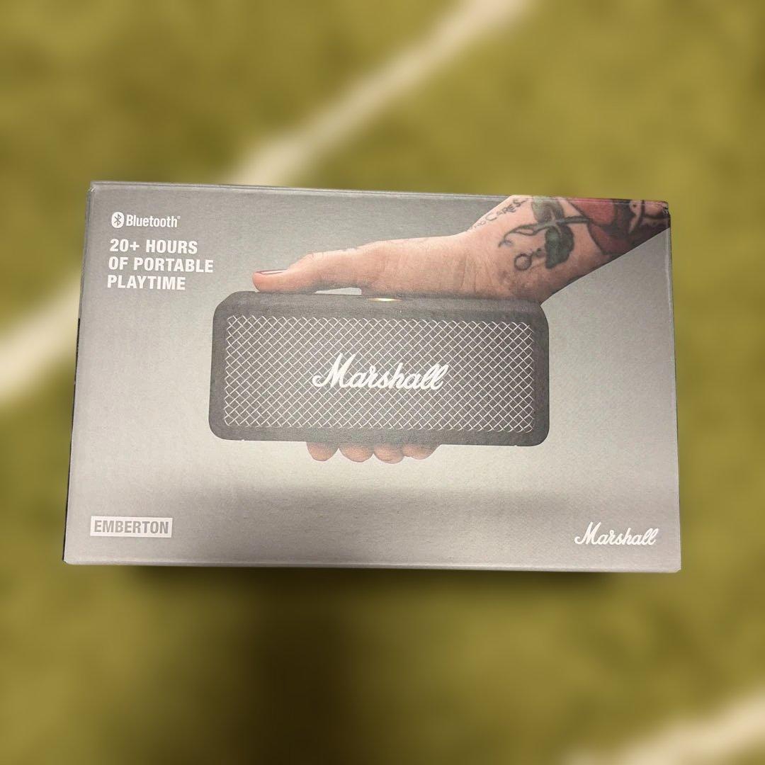 Marshall ワイヤレススピーカー 充電ケーブル付き