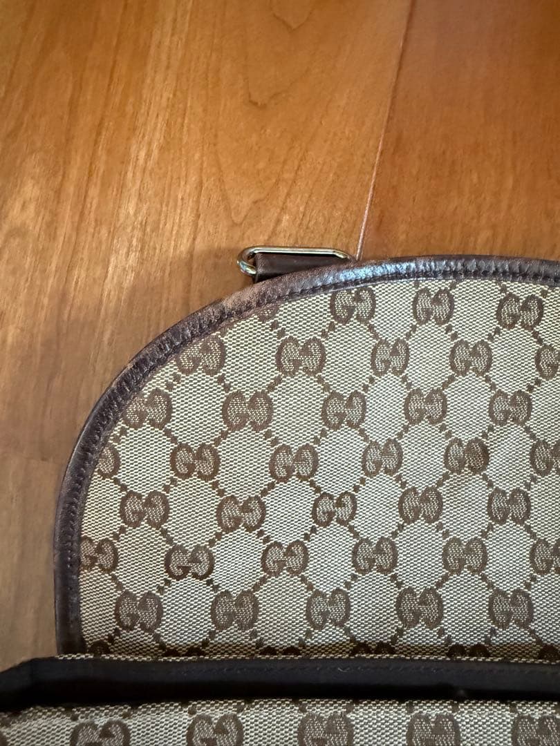 GUCCI グッチ GGキャンバス ボディバッグ ウエストポーチ