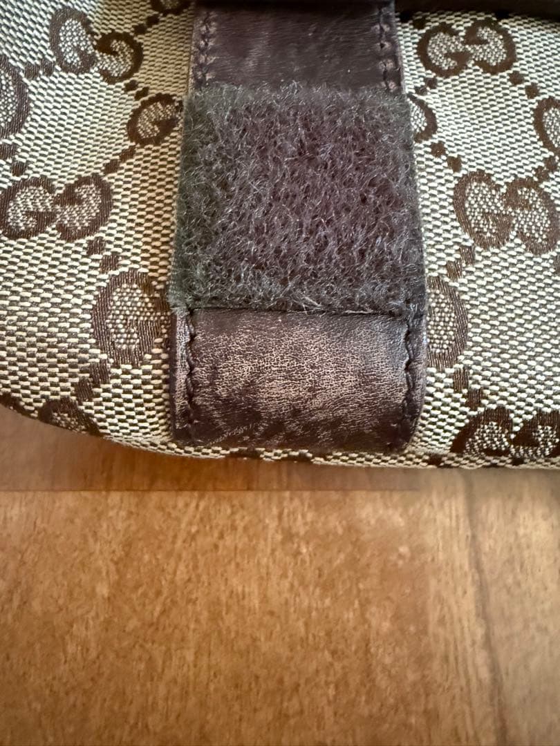 GUCCI グッチ GGキャンバス ボディバッグ ウエストポーチ