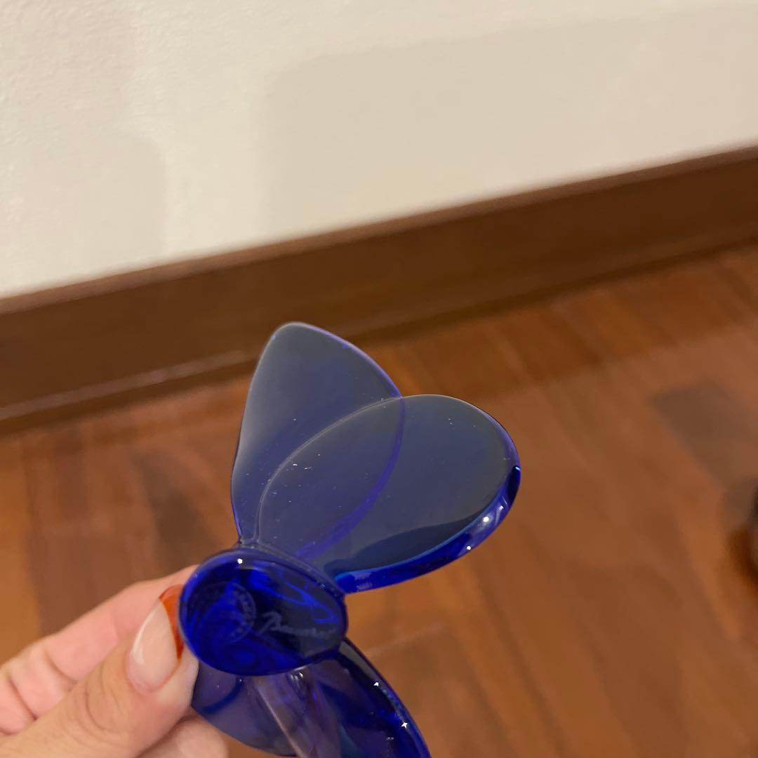 バカラ　ラッキーバタフライ　ブルー