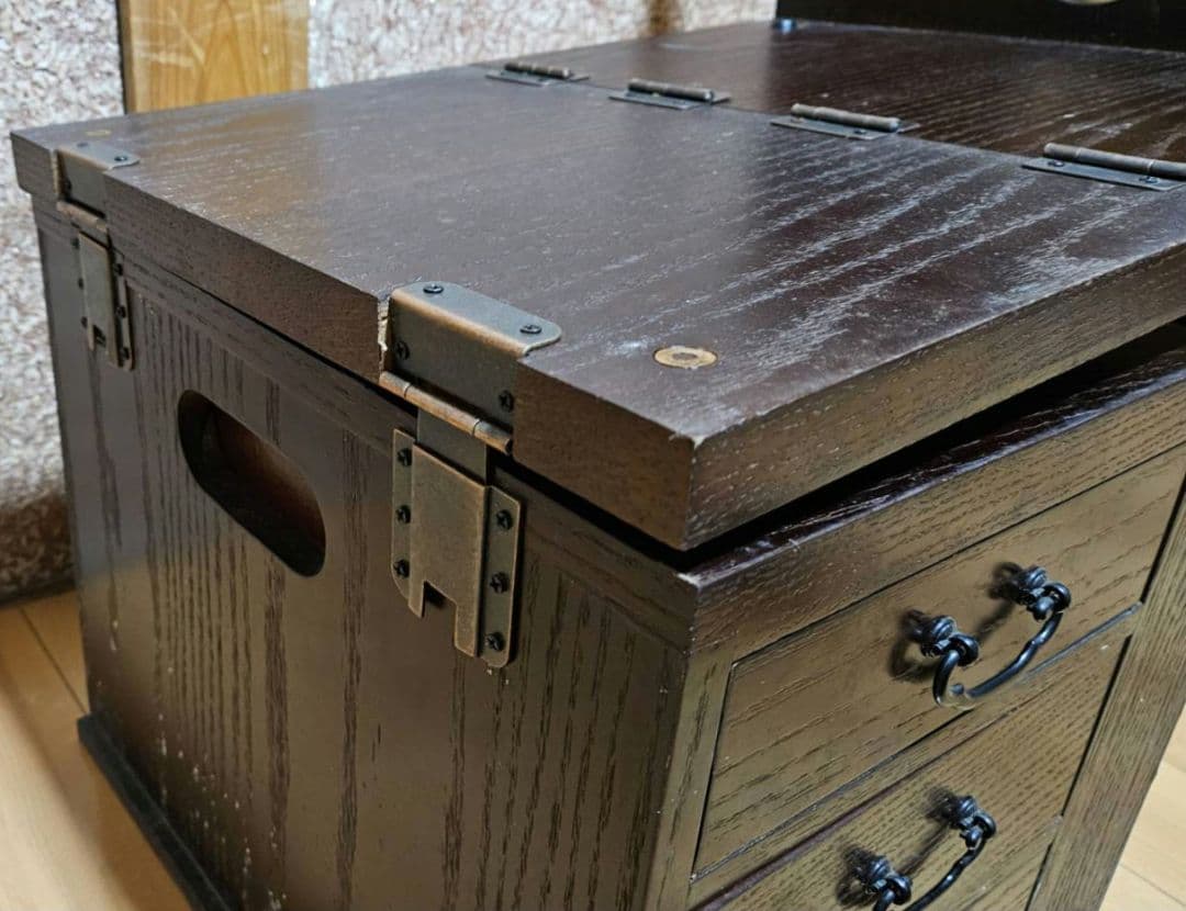 昭和レトロ　文机　折りたたみ机　裁縫机