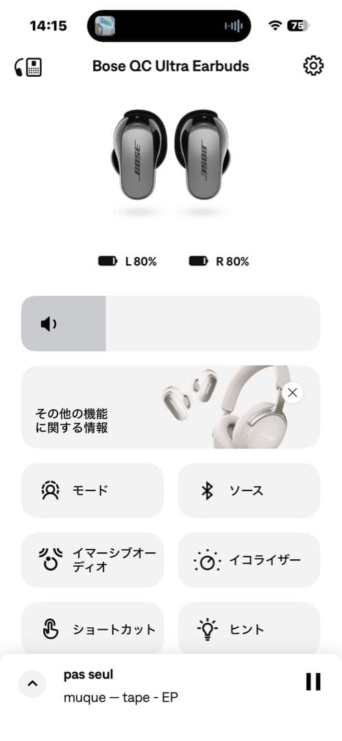 イヤホン Bose QC Ultra Earbuds <No.1884>