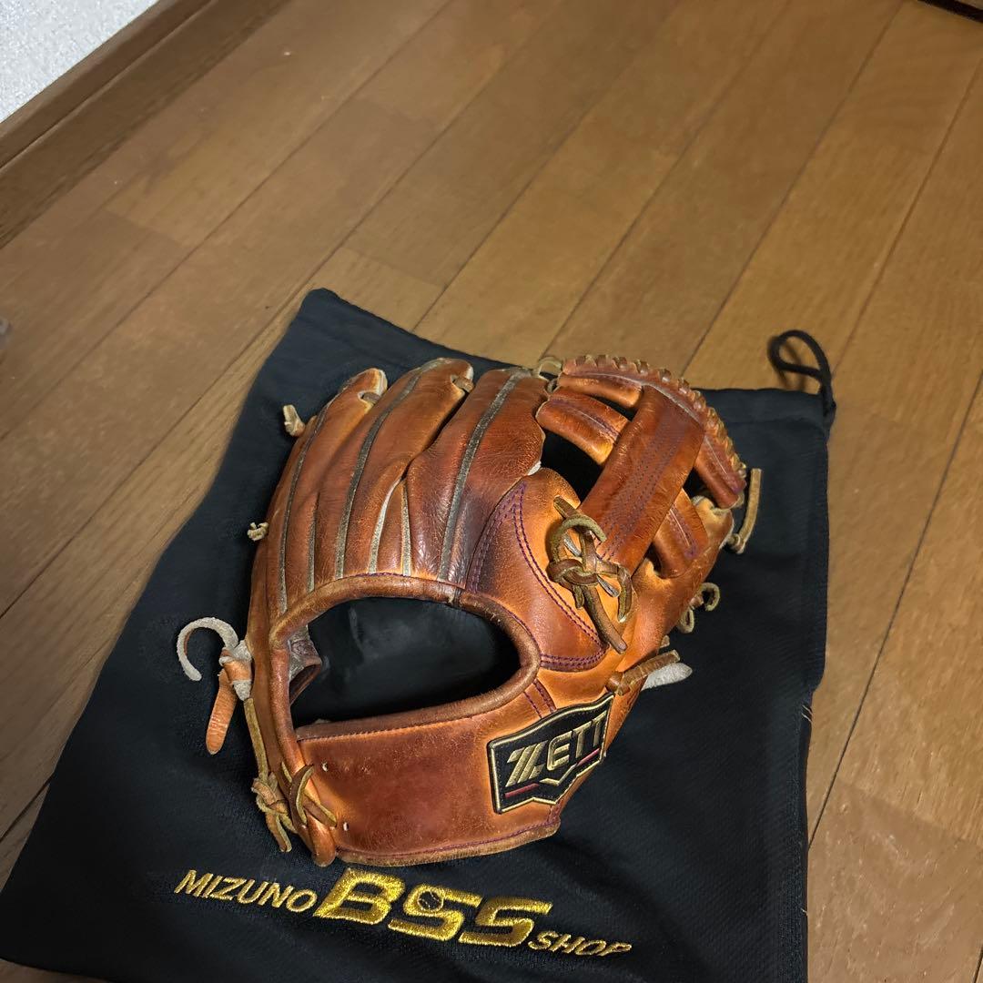 ZETT プロステイタス 内野 硬式グラブ 吉川モデル 高校野球対応