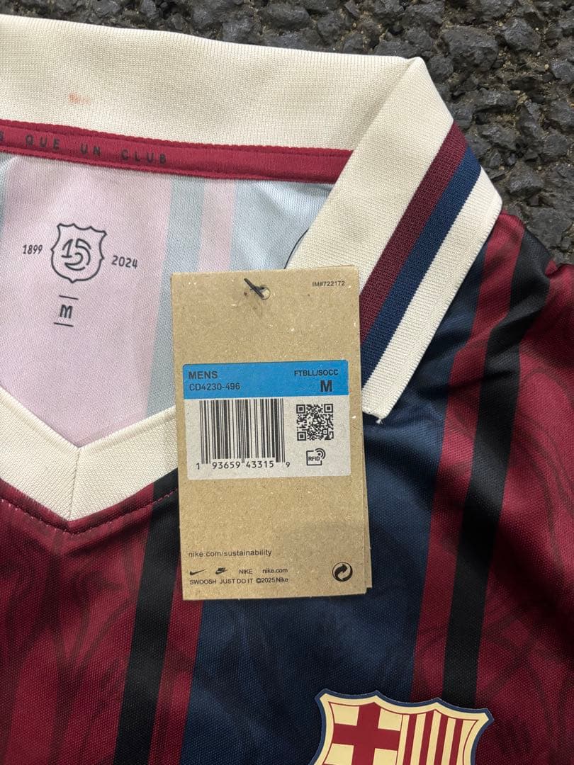 【新品タグ付き】FCバルセロナ125周年記念ユニフォームリバウド限定正規品