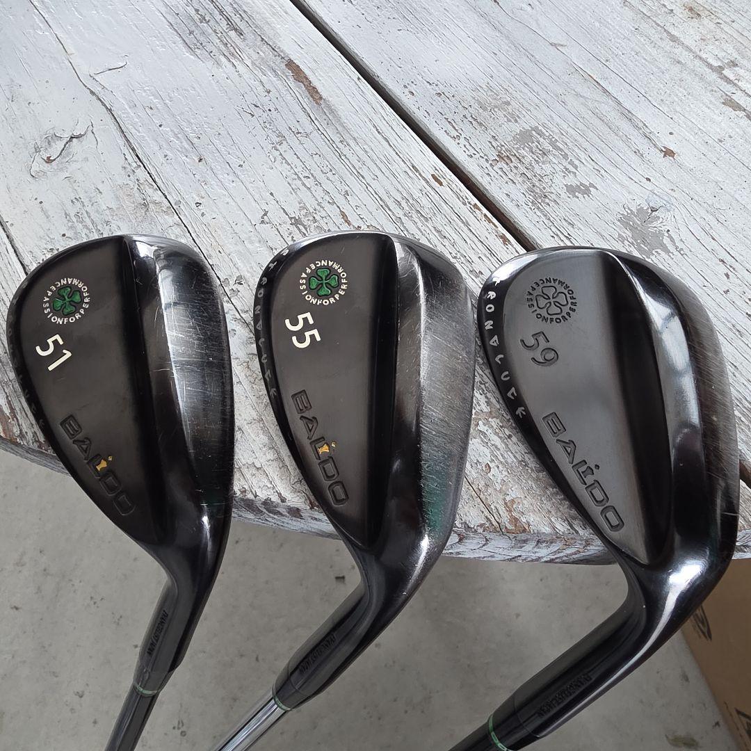 BALDO ウェッジ セット 51, 55, 59度