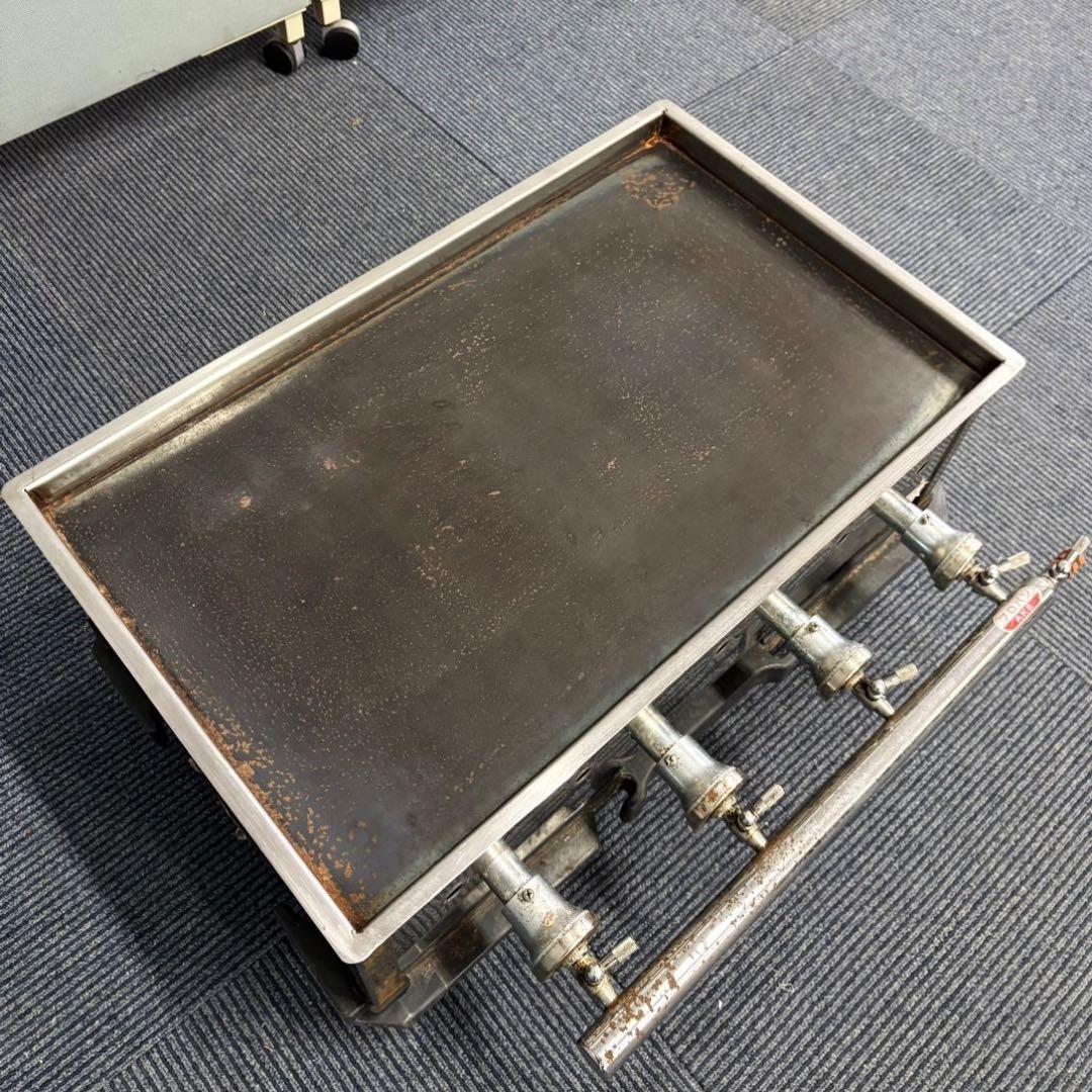 業務用 下野金属 AKS 卓上鉄板焼 №20 LPガス プロパンガス お好み焼き