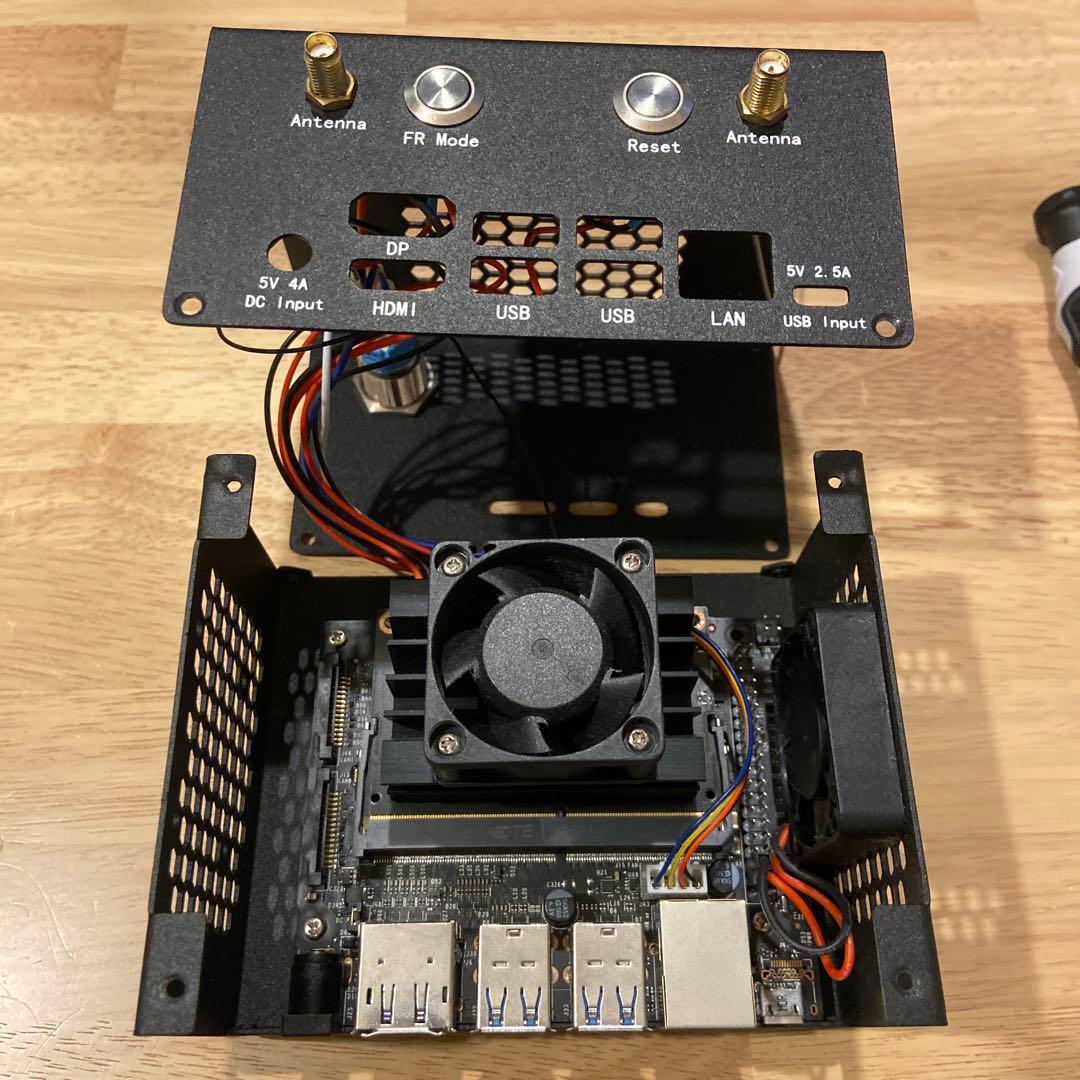 jetson nano 4GB ケース、ac電源、nic付属