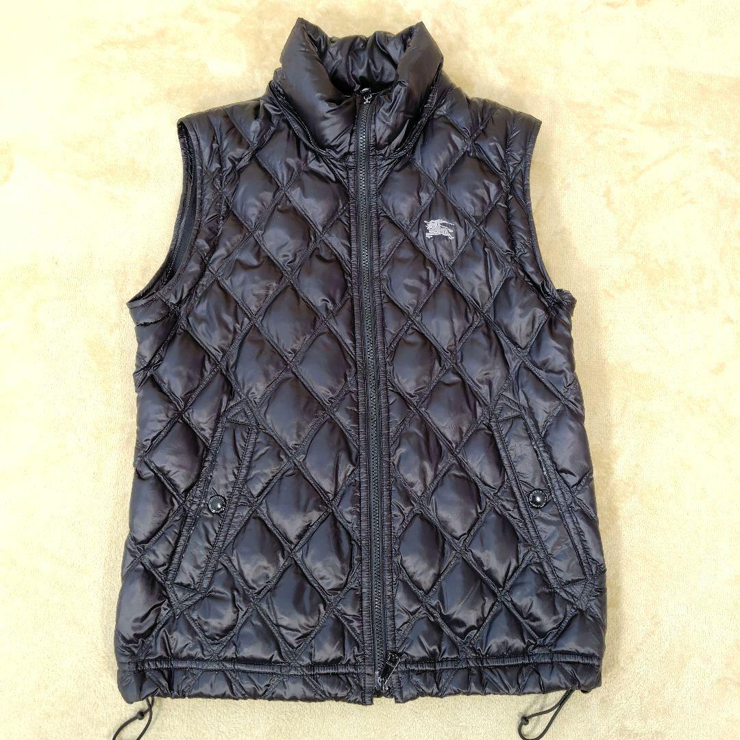 極美品 バーバリーブラックレーベル ウルトラライトダウン ノバチェック 4way