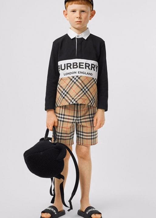 完売品　2020新作　バーバリー 10Y 130〜140 チェック柄　トップス