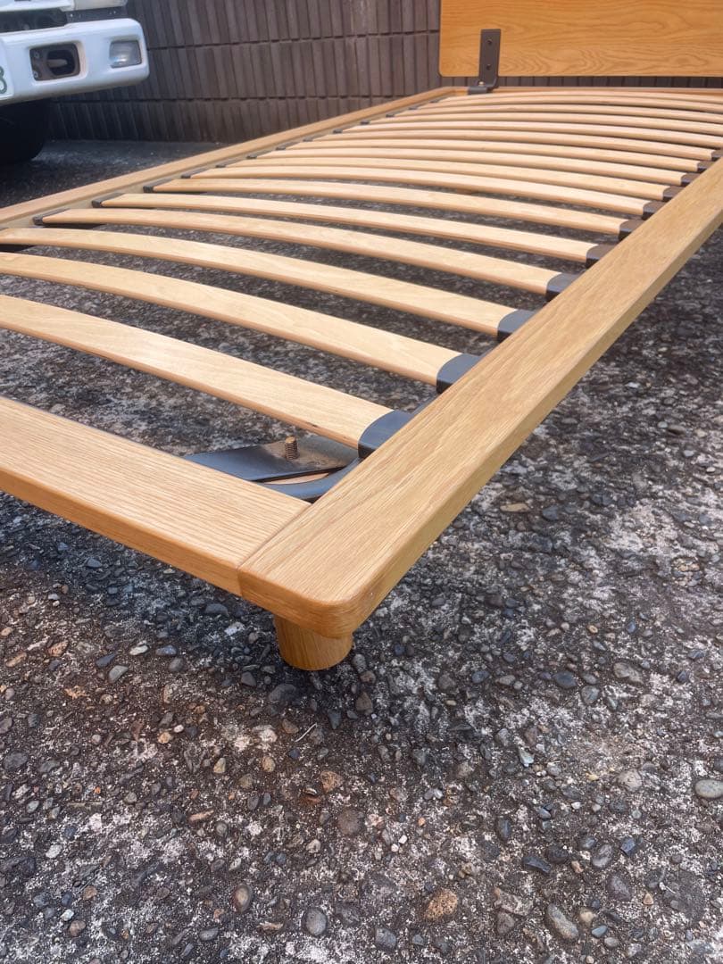 【引取限定】無印良品　ベッド　フレーム　マットレス　シングル　葛飾区