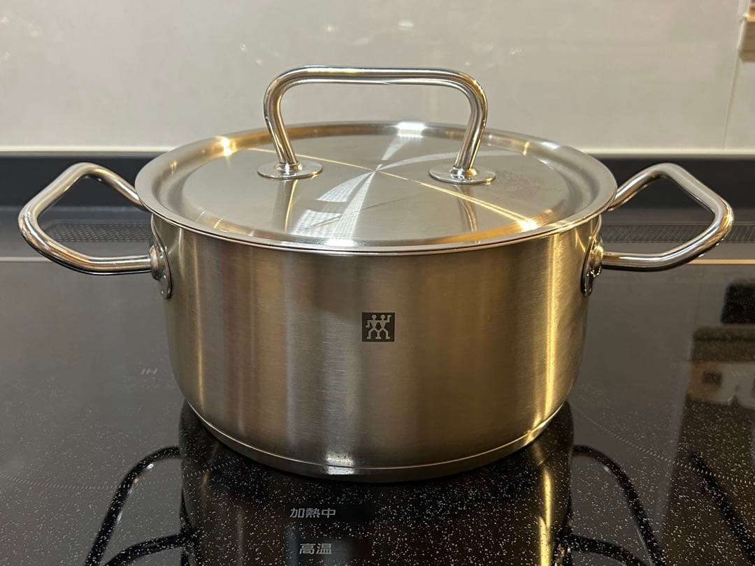 ZWILLING ステンレス両手鍋 2個セット　IH対応