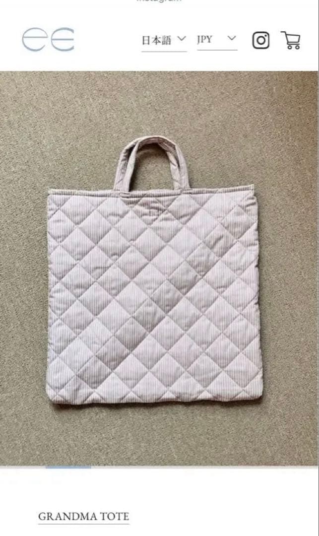 トートバッグ GRANDMA TOTE