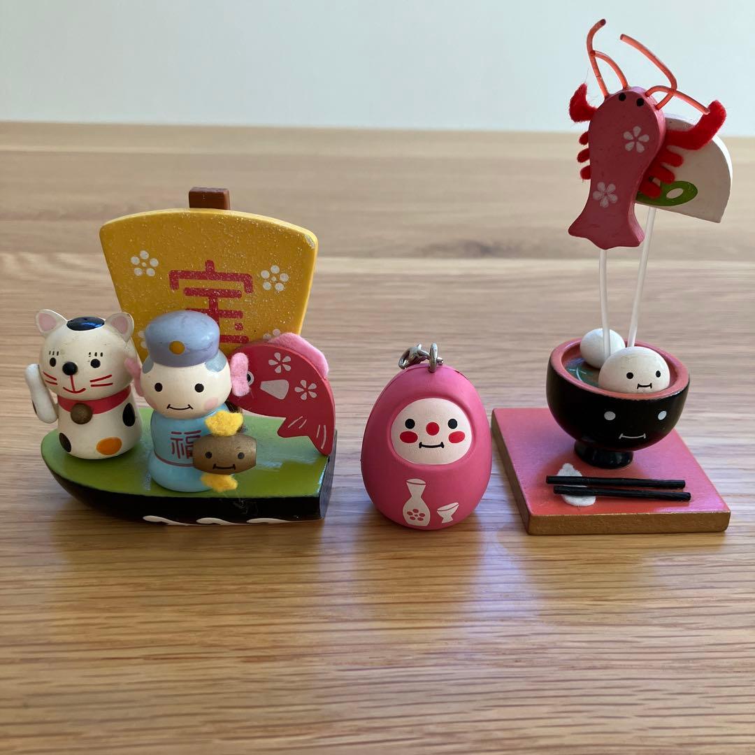 DECOLE デコレ　お正月　木製