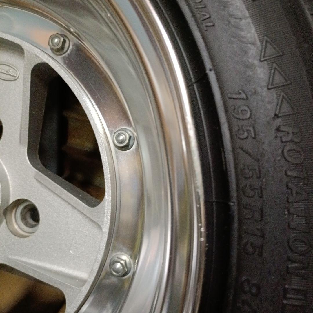 SSR スピードスターマーク2 15インチ タイヤホイール PCD114.3