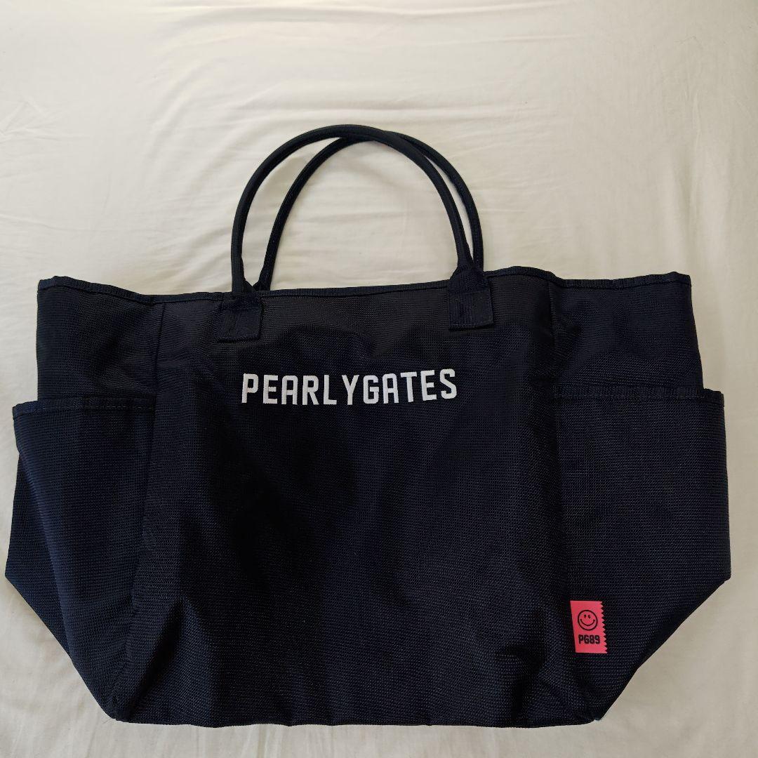 PEARLY GATES　ロッカーバッグ　ネイビー