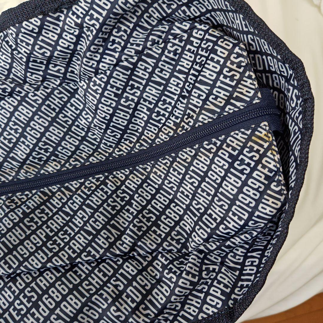 PEARLY GATES　ロッカーバッグ　ネイビー