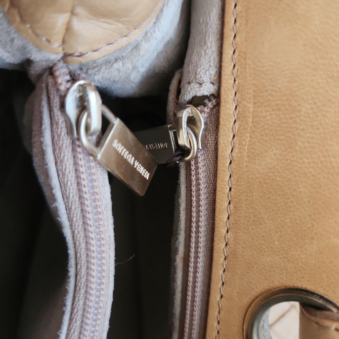 BOTTEGA VENETA ベージュ ハンドバッグ