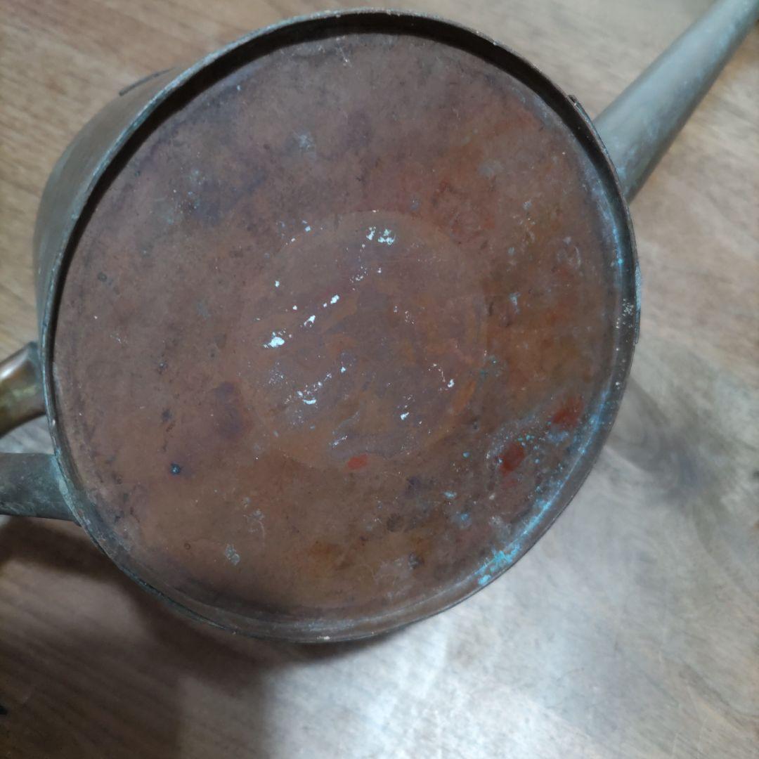 銅製じょうろ 古道具 アンティーク ジョウロ