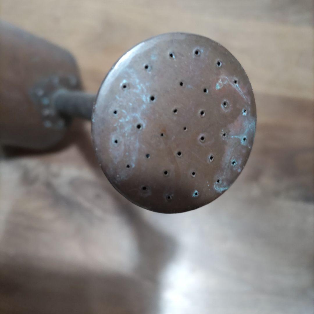 銅製じょうろ 古道具 アンティーク ジョウロ