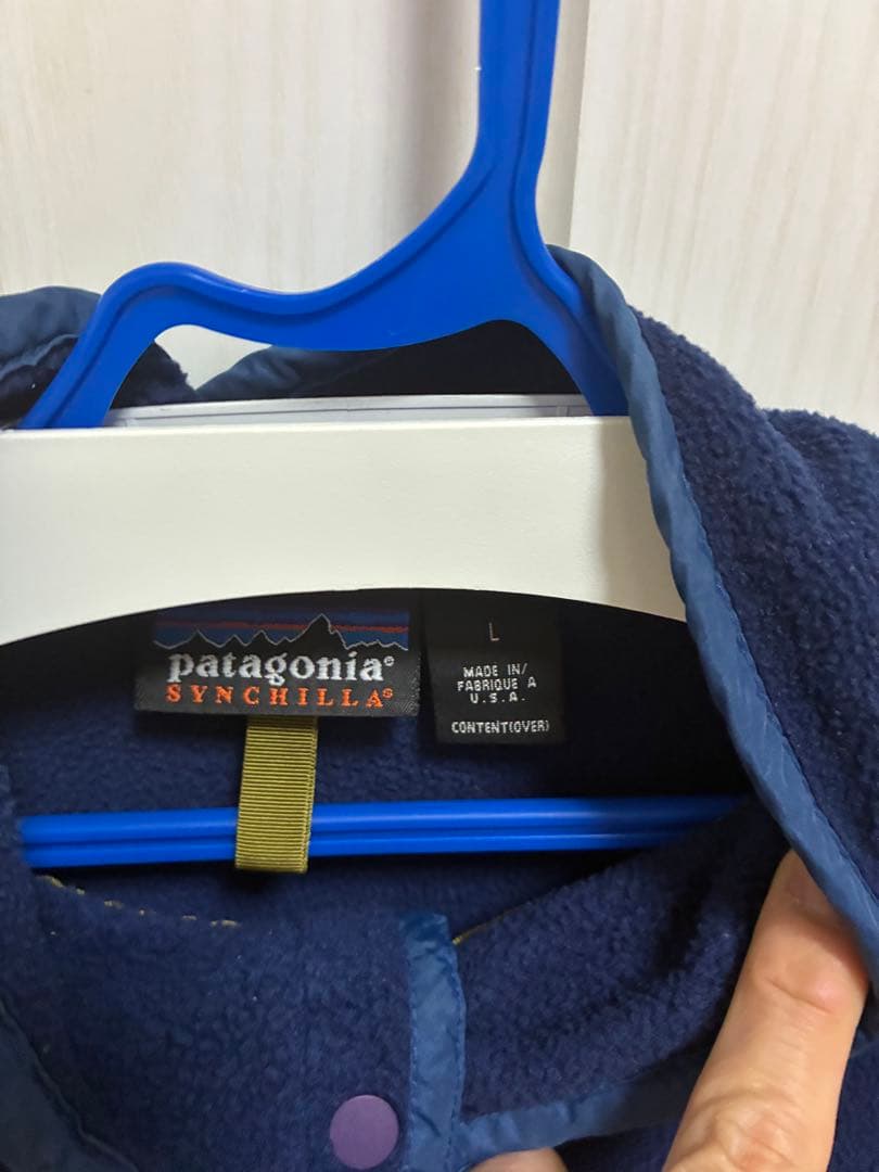 patagonia スナップT USA製　L size