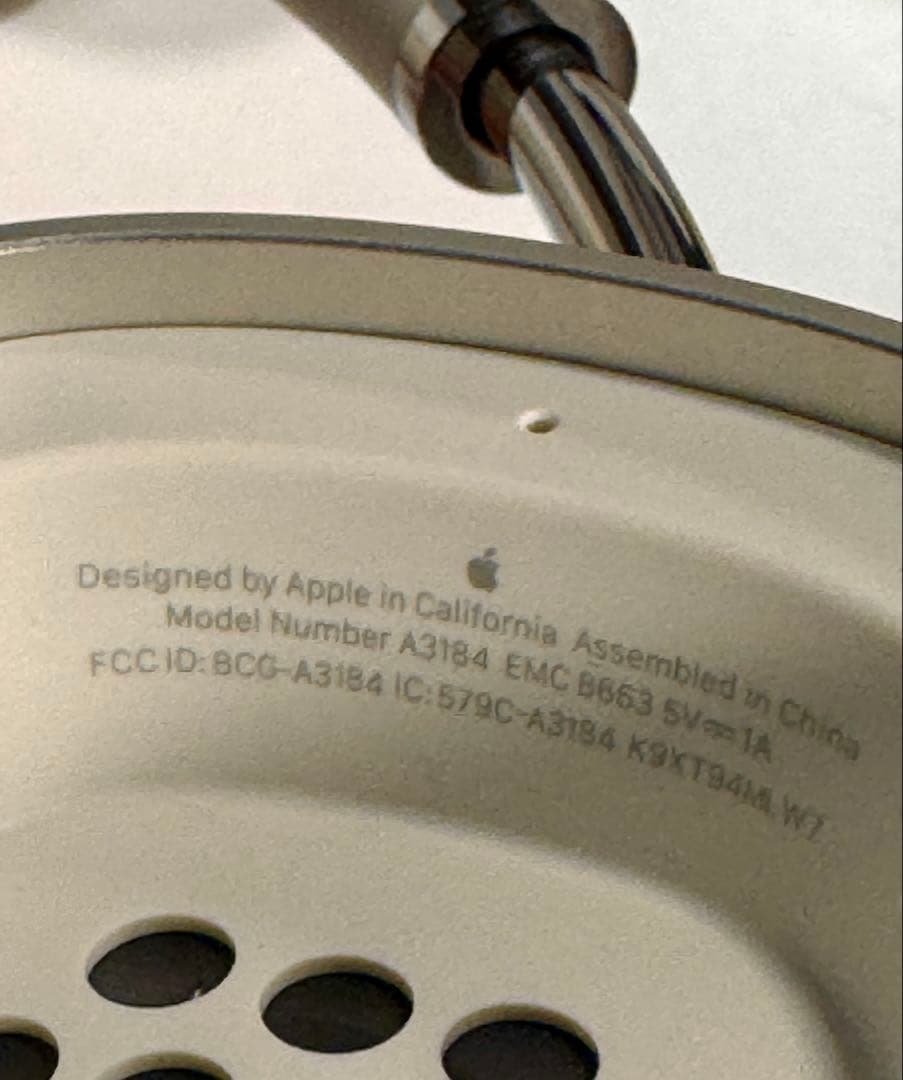 APPLE AirPods Max シルバー ワイヤレスイヤホン　専用ケース付き