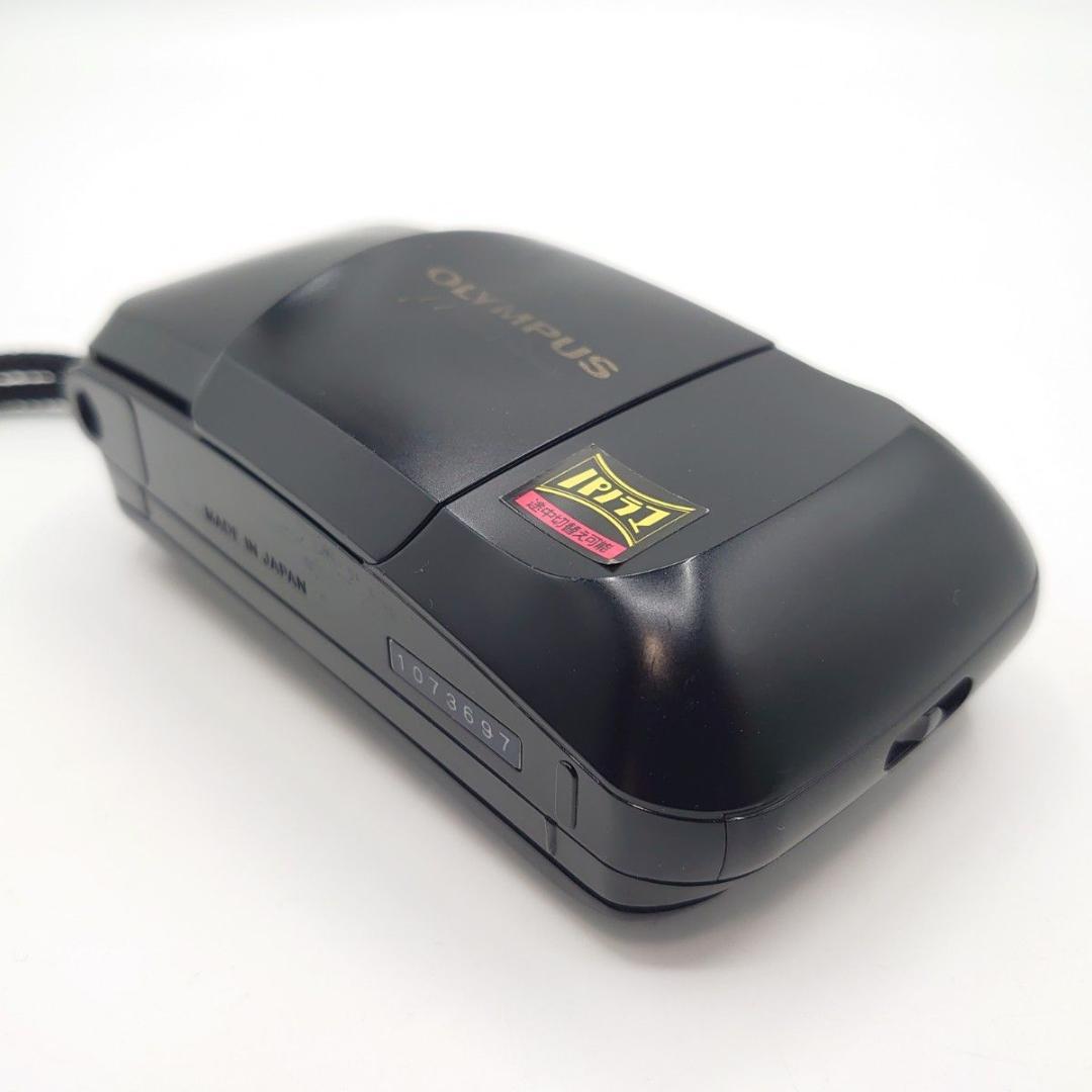 OLYMPUS コンパクトフィルムカメラ mju パノラマ ブラック　ケース付