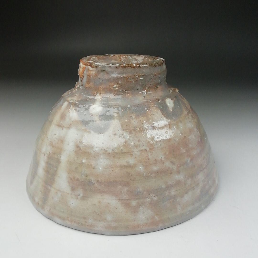 Ｔ４８５　茶碗　『萩茶碗』『岡田裕 造』　共箱　抹茶碗　茶道具