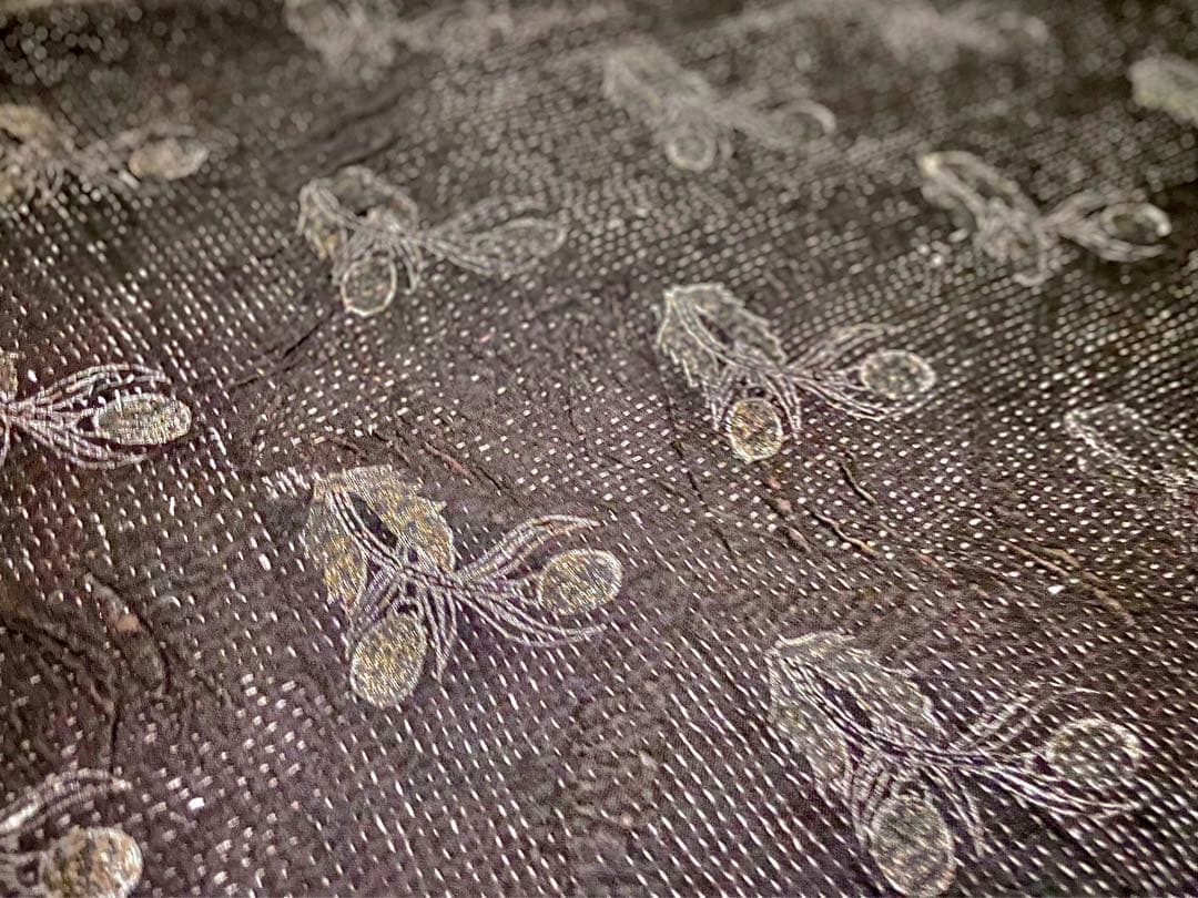 LIGHT YEARS ヴィンテージ キルト　刺子　染め　植物　ライトイヤーズ