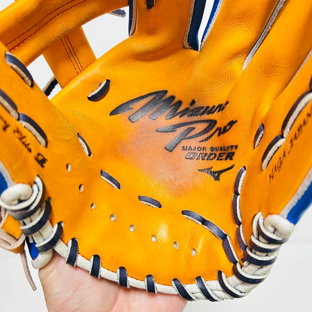 【極美品】【オーダー品】MiznoPro 軟式 内野手用 グローブ