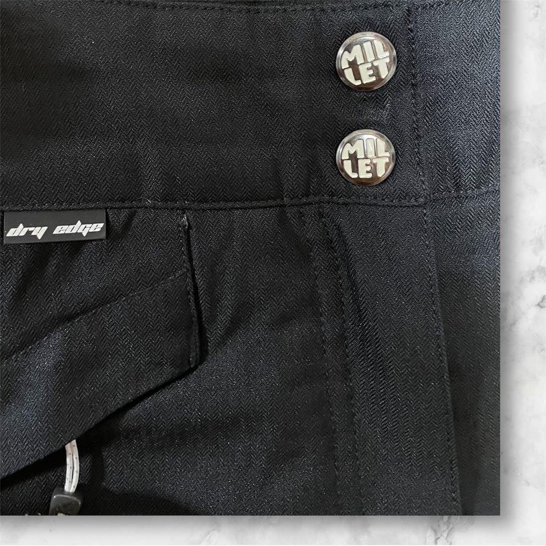 MILLET レディース スキーウェア M 上下セット ブルー 裾上げ済 防水