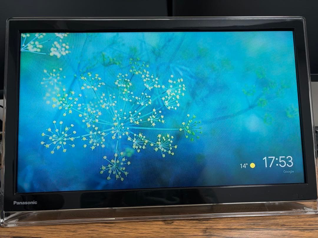 Panasonic パナソニック ポータブルテレビ UN-19F ビエラ おまけ