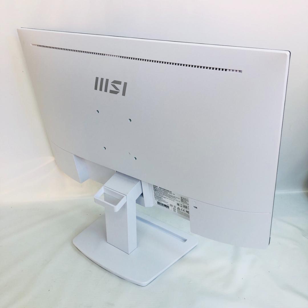 MSI PRO MP243XW 23.8インチ フルHD 白 「6401」