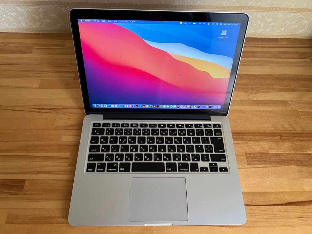 MacBook Pro 13-inch, 2013 バッテリー交換済