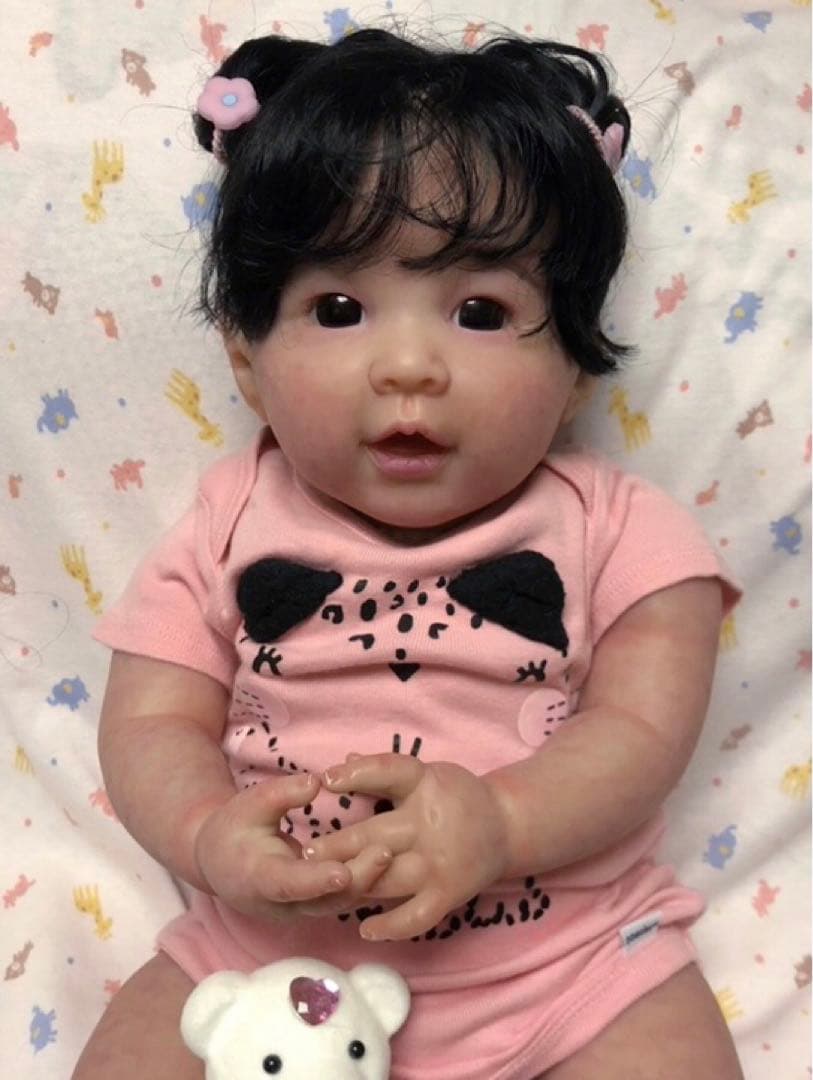 ヒロコ゜・*:.。リボーンドール　日本人の女の子.:*・゜゜・*