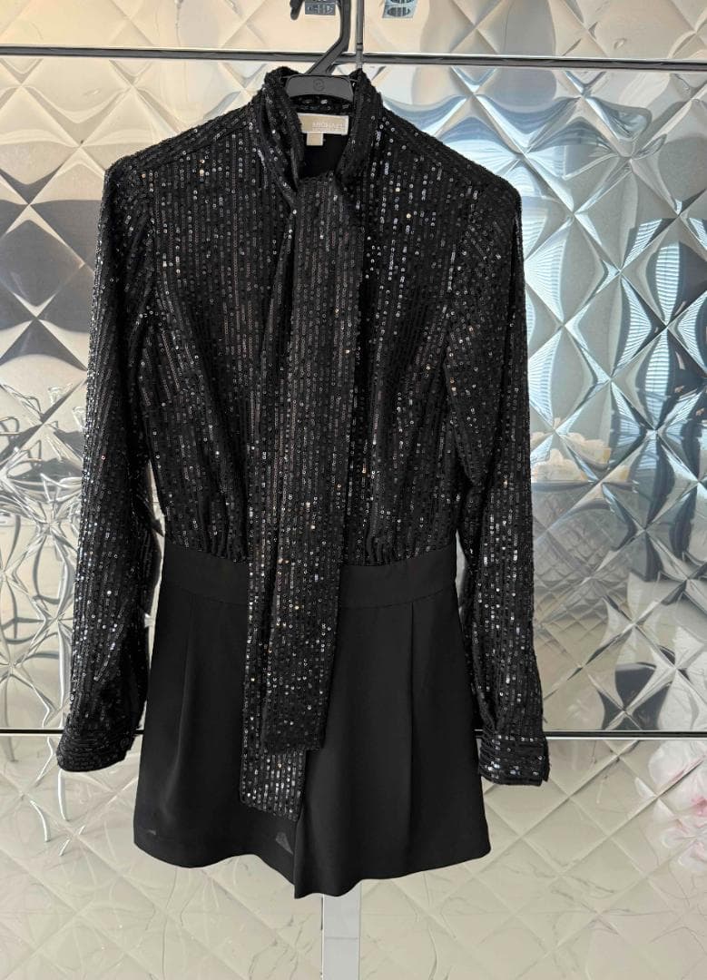 MICHAEL KORS ビジュー付きキュロットワンピース