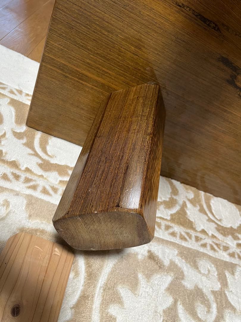 ☆ 木彫工房 寿限無さま専用☆ 鉄刀木座卓