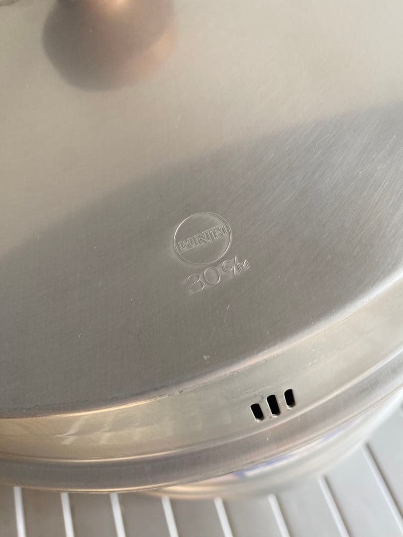 ホクセイ　3段　ジェットスチーマ　蒸し器　30cm アルミ製　蒸籠　セイロ