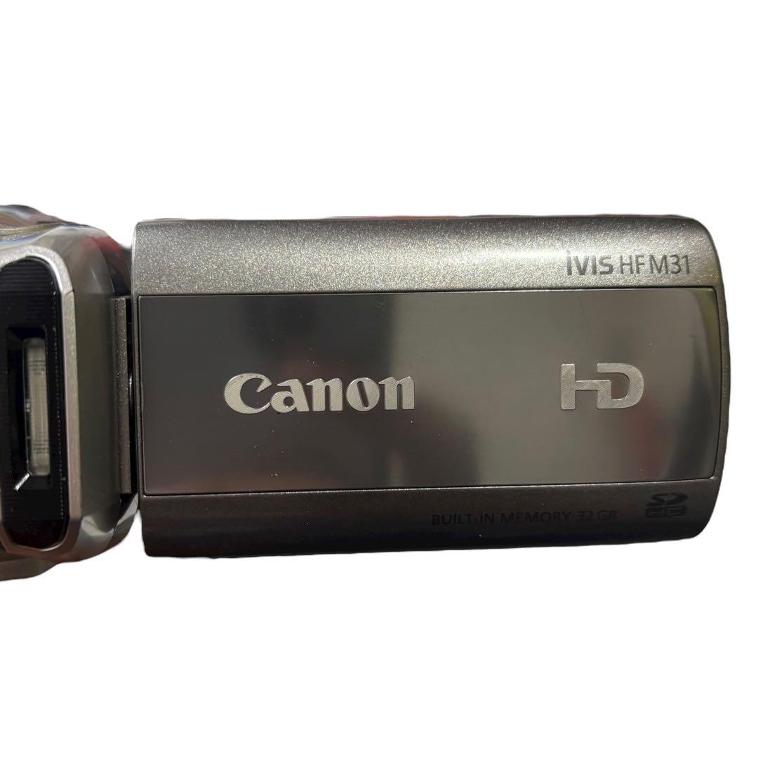 Canon iVIS HF M31 ビデオカメラ フルHD 動作確認済み 付属品