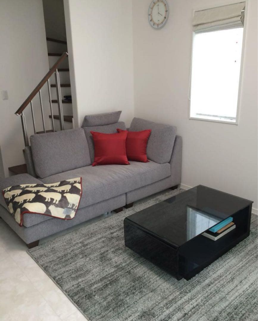 希少✨黒のモダンセンターテーブル