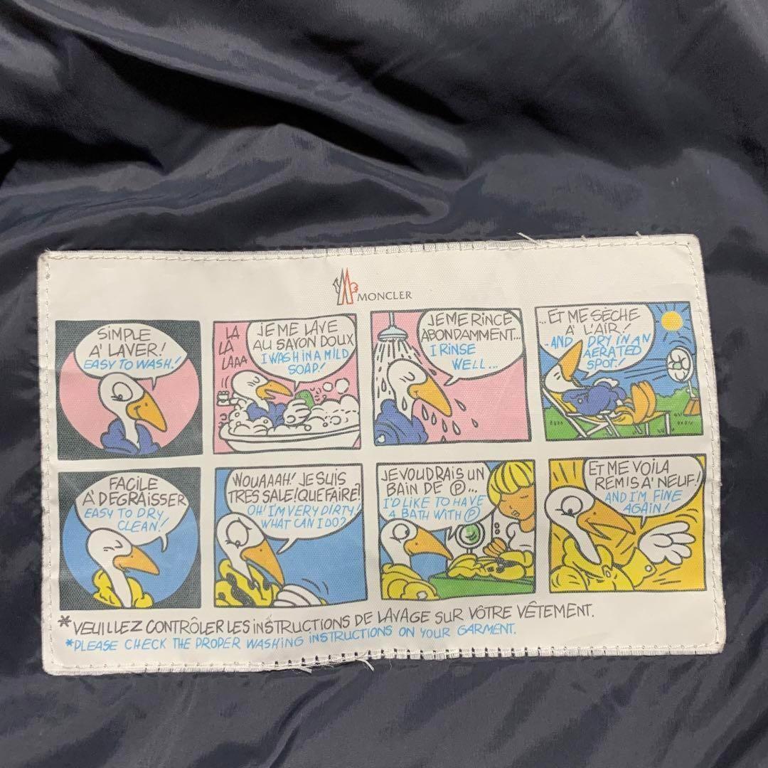 ★極美品★ モンクレール　モンジュネーブル　0 ネイビー　3D187