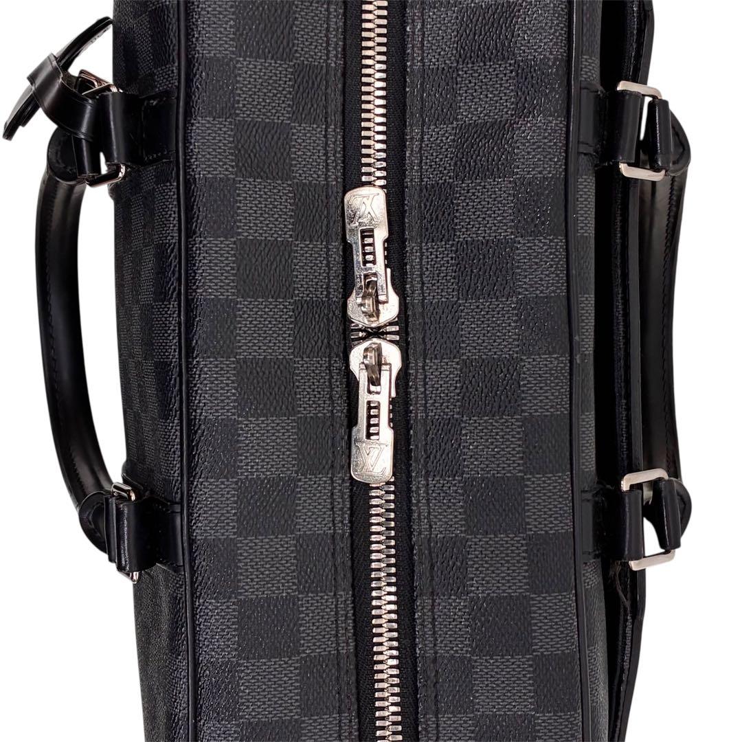 ルイ ヴィトン ダミエ ポルトドキュマン ヴォワヤージュ ビジネスバッグ