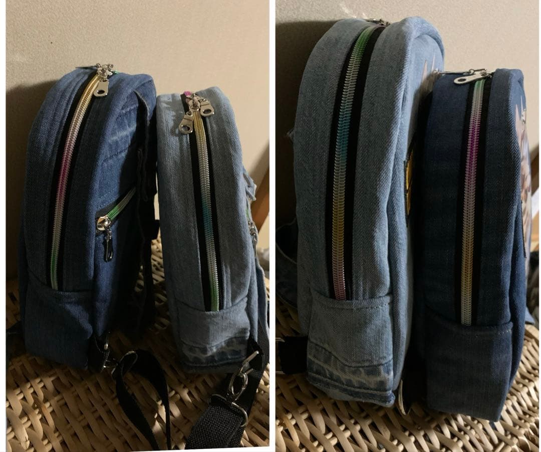 【キンザン号】ボディバッグ(小)×3、ワイヤー口金ボストンバッグ(L)×3