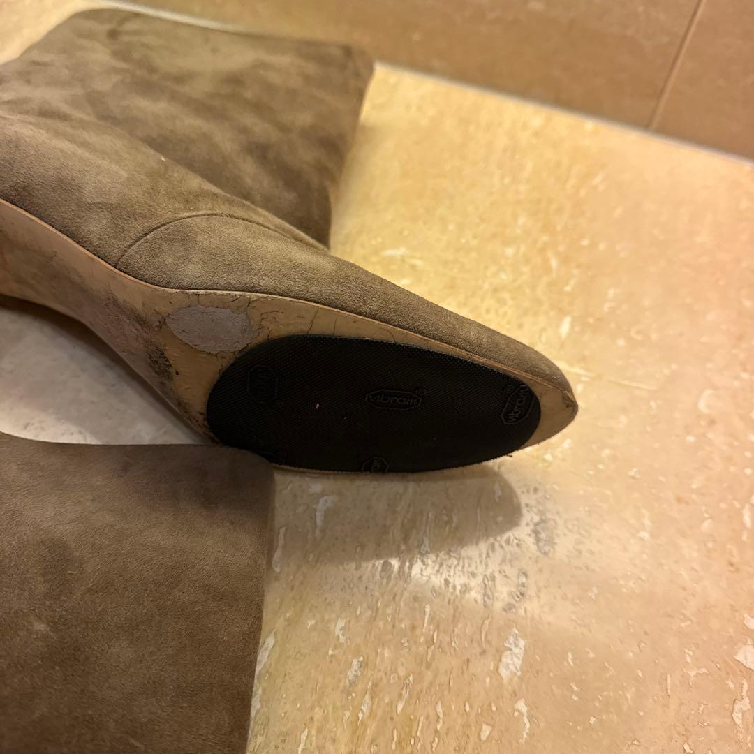 ネブローニ スエード　ショートブーツ 37