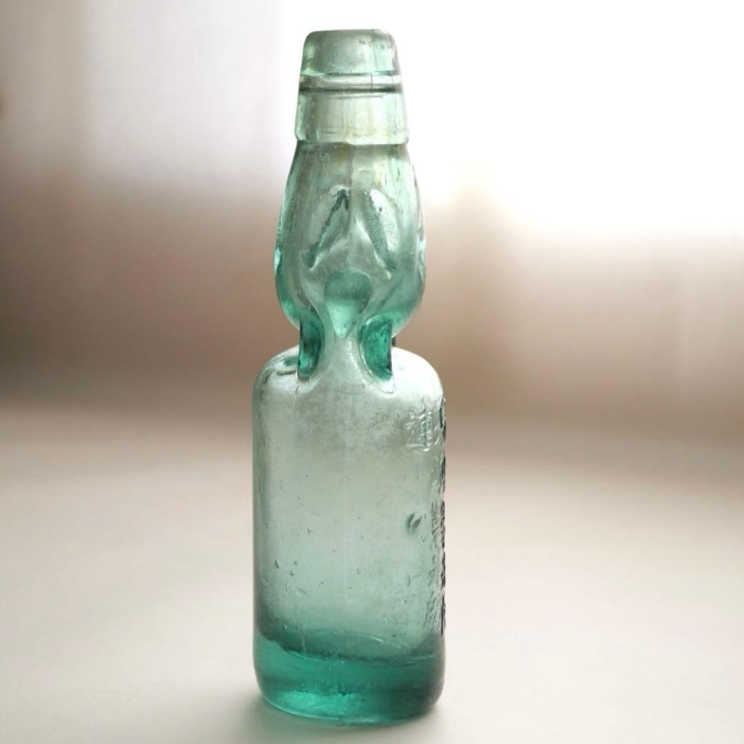 明治大正のラムネ瓶 大連・兒嶋製氷所 児嶋幸吉 兒嶋 満洲国 ガラス瓶 鳥取