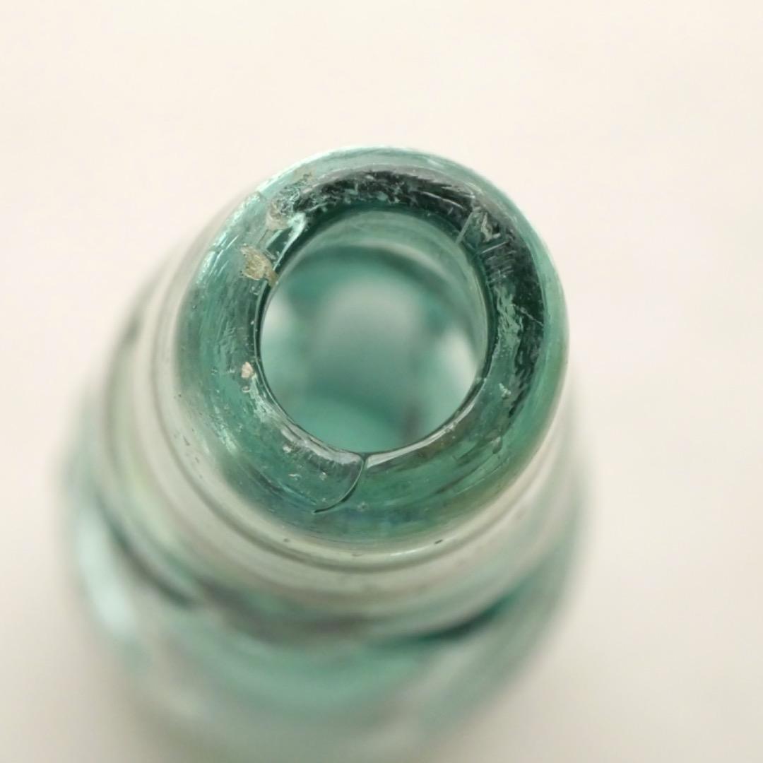 明治大正のラムネ瓶 大連・兒嶋製氷所 児嶋幸吉 兒嶋 満洲国 ガラス瓶 鳥取