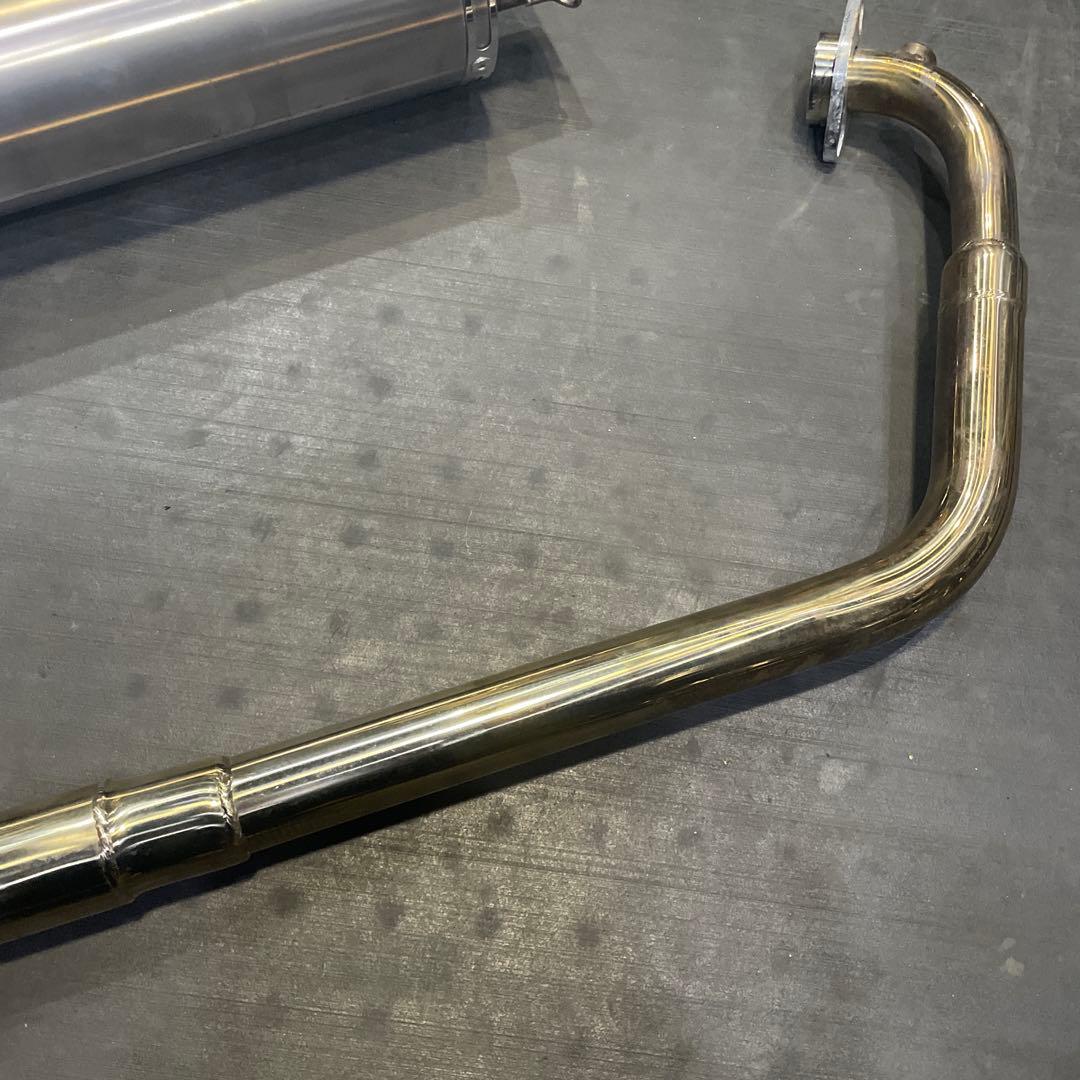 ◆D182　GSX-R125　リアルスピード　メテオ　チタン/ステン社外マフラー