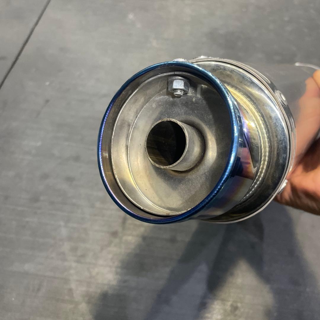 ◆D182　GSX-R125　リアルスピード　メテオ　チタン/ステン社外マフラー