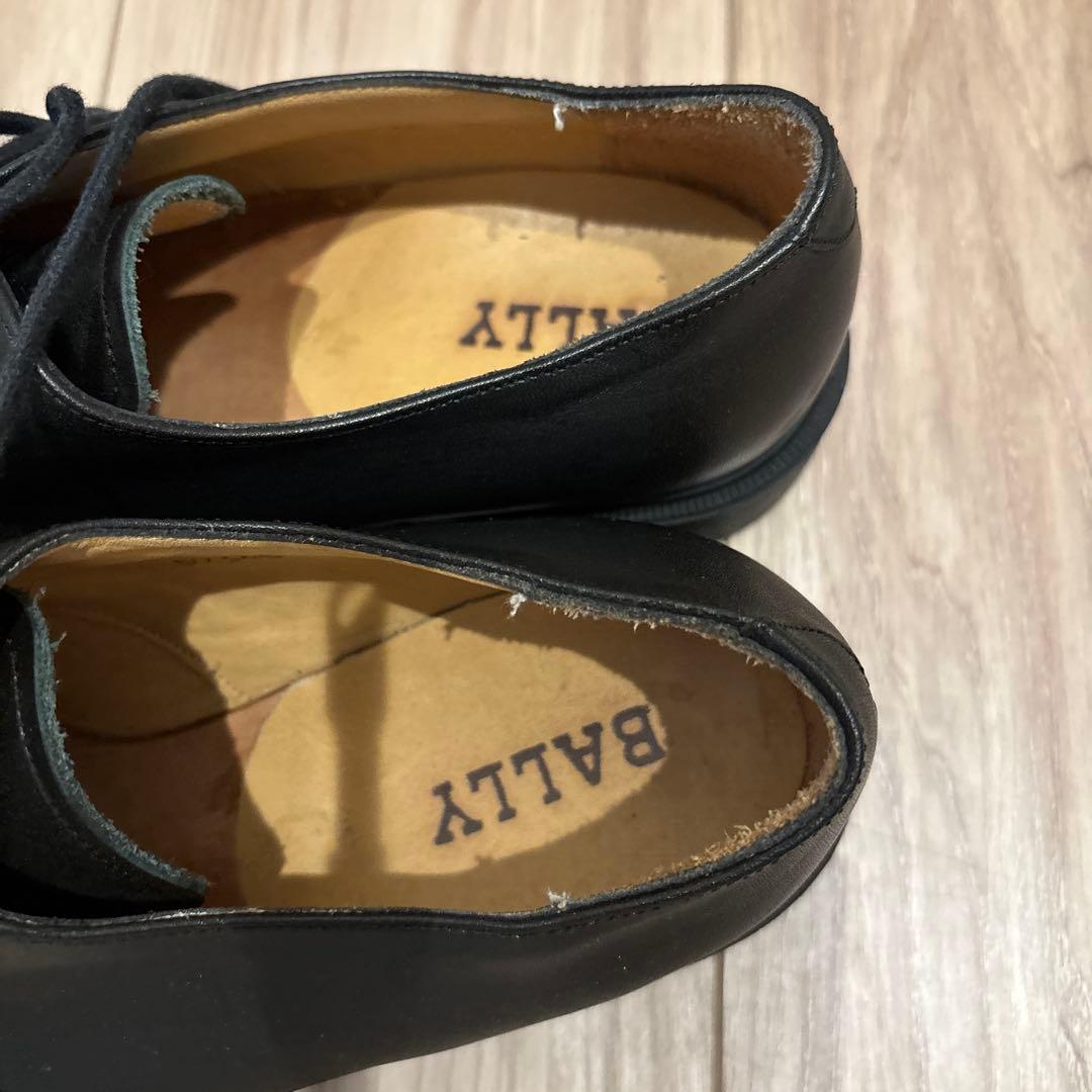 BALLY 黒 レザー シューズ EU40