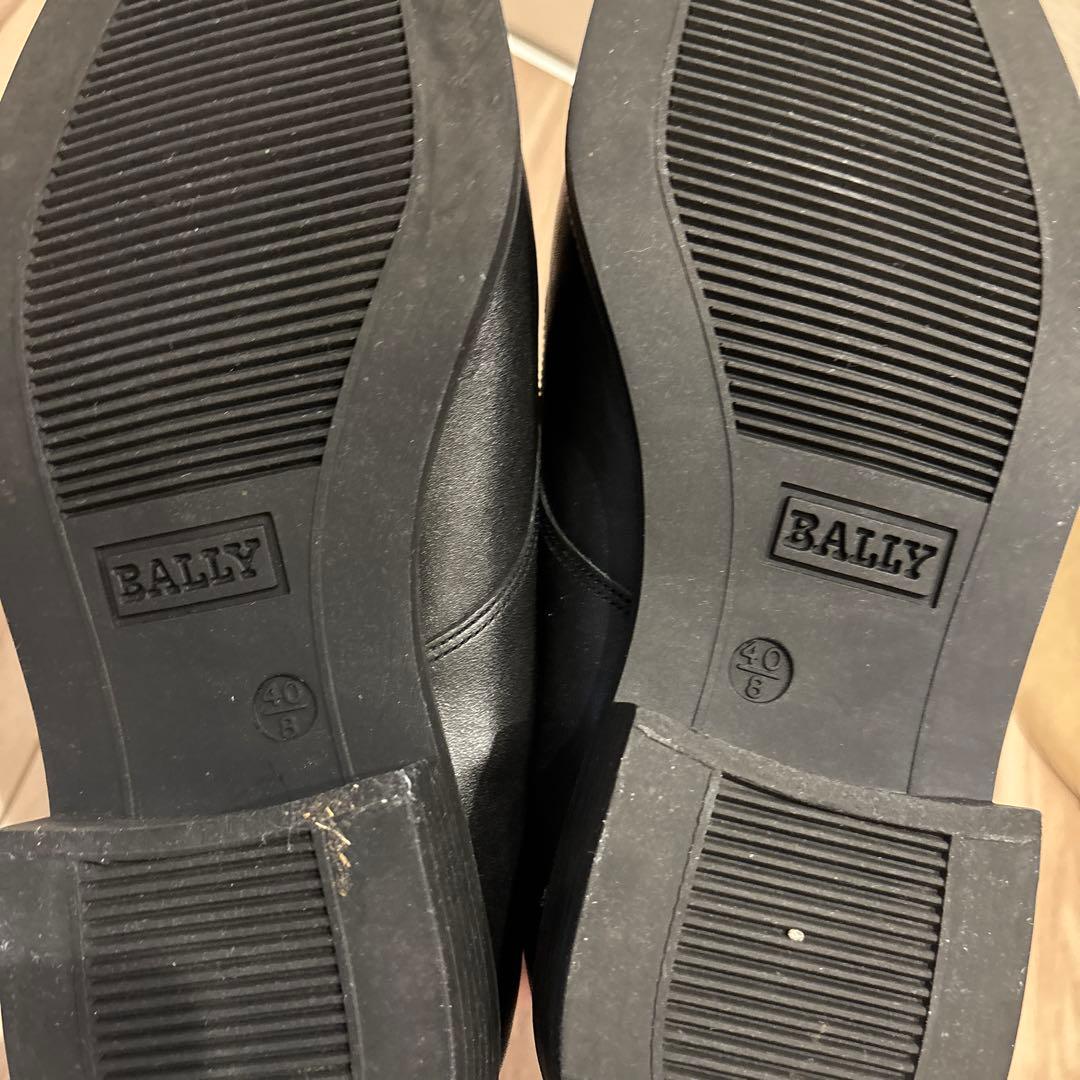 BALLY 黒 レザー シューズ EU40