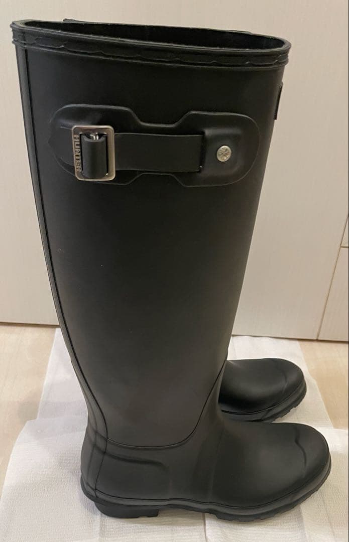 ハンター　ブーツ　UK4 US6 EU37 ブラック　ロングブーツ